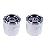 2PC Fuel Filter 1J80043170 1J80043172 Compatible with Kubota KX040-4 KX042-4 M4062 M4063 M4072