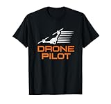 Drone Pilot T Shirt Retro for Men
