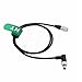 HangTon Hirose 4 Pin Right Angle Locking DC Power Cable for Sony F55 Camera Zaxcom Lectrosonics SR Receiver PIX-E5, SmallHD, Atomos Ninja V Monitor (80cm)