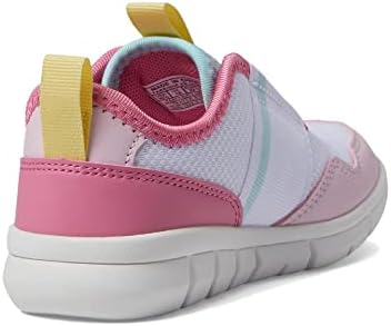 POLO RALPH LAUREN Girl's Barnes Athletic (Little Kid) White Synthetic Mesh/Multi/Coral Pony Player 2.5 Little Kid M | Image 4