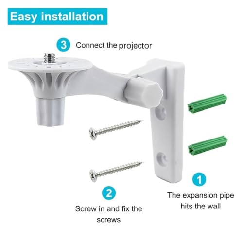 Soporte para proyector HY300Pro montaje en pared multiusos 5