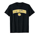 Elite Authentics Unisex Black Short Sleeve Crew Neck T-Shirt - Small - Western Illinois Leathernecks Arch Over Officially Licensed T-Shirt