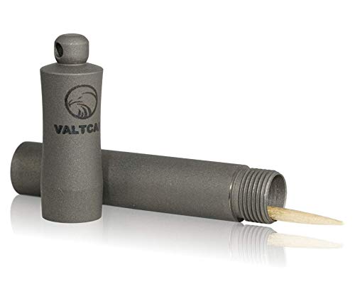 Valtcan Toothpick Holder Titanium Bill Canister