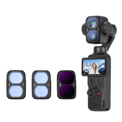 DJI Pocket 4 Pro ��p���C�z�������Y�t�B���^�[�Z�b�g CPL/ND16 / �u���b�N�~�X�g�t�� (CPL �Ό��t�B���^�[�{�u���b�N�~�X�g�t�B���^�[�{�� ND �t�B���^�[)
