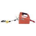 3-in-1 Electric Hoist Winch, 1500W 110V Power Winch Crane, Lifting Capacity 1100lbs Portable Electric Winch, 25ft Traction Distance, Wireless Remote Control, Overload Protection for Lifting Towing