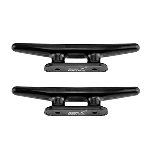 Tokaneit – 2 Taquets D'amarrage Nylon 100mm Pour Bateau, Canoë, Kayak, Ponton – Anti-rouille