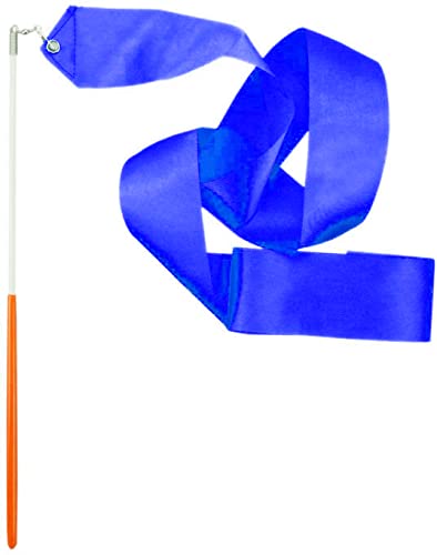 Image of Gymnastic Rhythmic Dancing Ribbon Streamer Stick (1 Piece) (Midnight Blue)