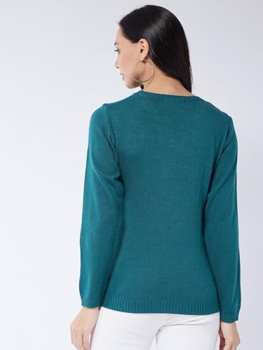 Image of Modeve Women Round Neck Casual Sweater for Winter||Winterwear||