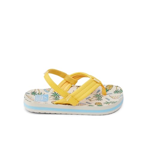 Image of REEF Boys Toddler /Little Kid Ahi Beach Flip Flop, Soft Cushion Footbed, Water Friendly