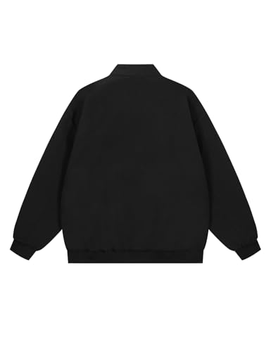 Image of Silent Vortex Men's Jacket Lightweight Bomber Jacket Casual Windbreaker Jackets Windproof Zip Up Coats with Pockets