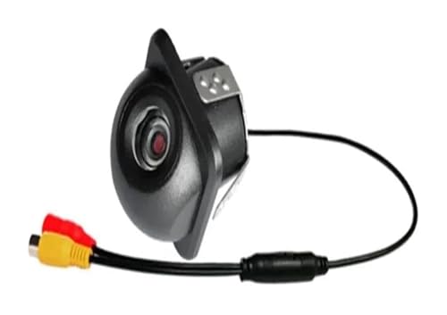 Camara Marcha Atras Cámara Visión Trasera Coche Cámara Visión Nocturna Estacionamiento Automóvil IP68 Impermeable CCD Imagen HD 170 Grados Cámara Visión Trasera(Xiaocaomao)