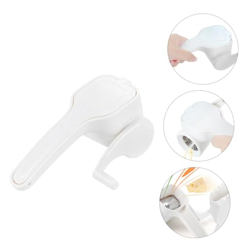 ABOOFAN rallador giratorio manual de cocina de acero inoxidable miniatura 3