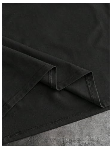 Image of VIPWOLF Men's Number Graphic Long Sleeve Jersey Shirts Oversized Y2K Round Neck 2 in 1 T-Shirts Streetwear Top