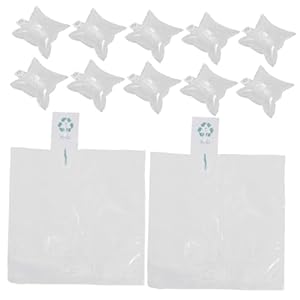JEWEDECO 100 Stück Luftpolstertaschen