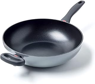 OXO Softworks Hard Anodized 24 cm Frying Pan Skillet, 3-Layered German Engineered Non-Stick Coating, Stainless Steel Soft-Touch Handle, Induction, Oven safe up to 180 °C, Dishwasher Safe, Grey