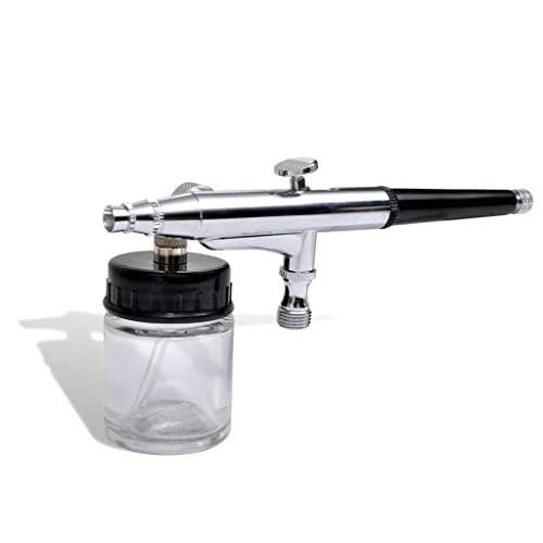 vidaXL Airbrushset met Beker 0,2/0,3/0,5 mm Mondstukken Airbrush Verfspuit Set - Image 7