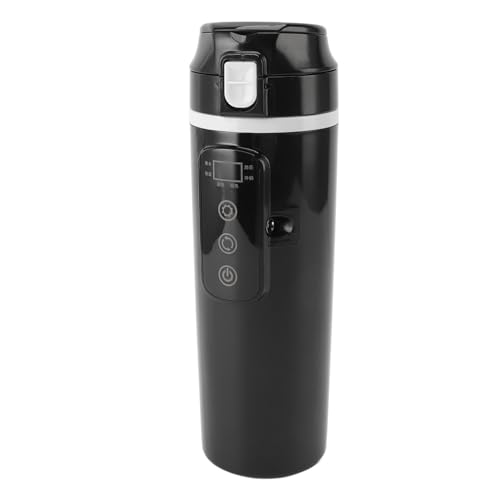 Tetera eléctrica portátil para auto con control temperatura miniatura 7