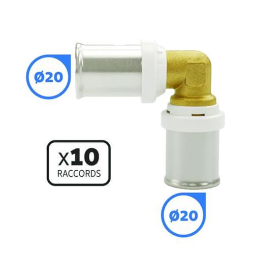 Coude à sertir multicouche Ø20 pour supprimer les risques de fuite - 5