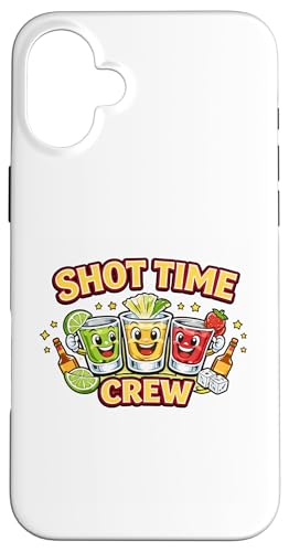 Shot O'Clocks �N���[�p�[�e�B�[ �����`�[�� �p�[�e�B�[�X�N���b�h �T�� �X�}�z�P�[�X iPhone 16 Plus �p