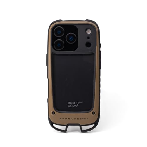 �yROOT CO.�z[iPhone17Pro��p]GRAVITY Shock Resist Case +Hold.(�R���[�e)