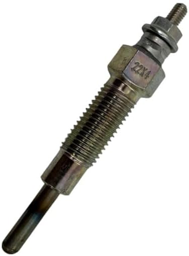 Genuine Isuzu 8-9710-6549-4 Glow Plug for 3LA1, 3LB1, 3LD1, 3LD2, 4LB1, and 4LC1 Series Engines