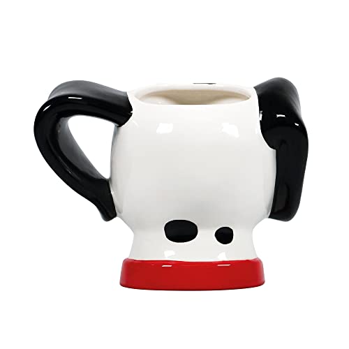 Disney Classic - Shaped Mugs - 101 Dalmatians Shaped Mug - Dalmatian, Multicolour, 12 (h) x 14 (w) x 15.6 (d) cm - Image 2