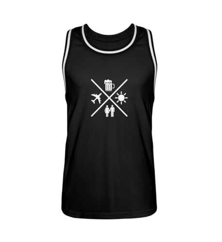 Maillot basketball unisexe Malle Hobbys Love Party bière aviateur