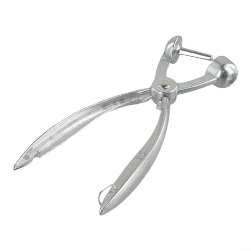 Aleación de aluminio y triturador de aceitunas con removedor de núcleo fácil de apretar, extractor de piedra de mano para cerezas, aceitunas, fechas rojas, diseño seguro sin cuchilla, herramienta de