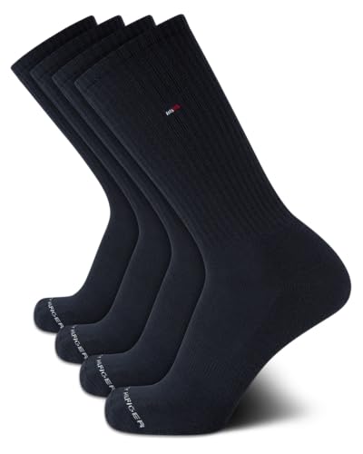 Chaussettes de sport homme Tommy Hilfiger lot de 4 paires blanches respirantes
