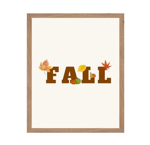 ALPINE INK CO. FALL Poster with Frame - Bold Autumn
