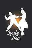  Lindy Hop Notizbuch mit 120 weiße Seiten im A5 Format