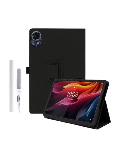Custodia protettiva magnetica per tablet Teclast T65 MAX 13 Android - Cover antiurto con penna pulita cinturino da polso custodia sottile e resistente impermeabile antigraffio nero