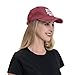 TRSGYWHS So Far This is The Oldest I've Ever Been Hat Women Fashion Baseball Hat Funny Birthday Gifts for Grandma Wine Red