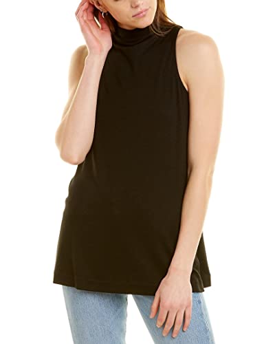 Image of Vince womens Sleeveless Funnel Neck Tunic