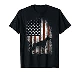 Doberman Pinscher T-Shirt American Flag Patriotic Gifts