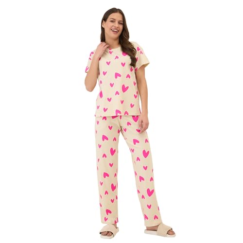 Ensemble pyjama imprimé pour femme Sweet Dreams aux finitions premium