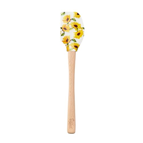 Tovolo 1000467 Sunflower Field Wood Handled Spatulart Spatula cover