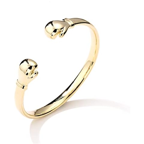 Pulsera de boxeo dorada ajustable THE BLING KING Cover