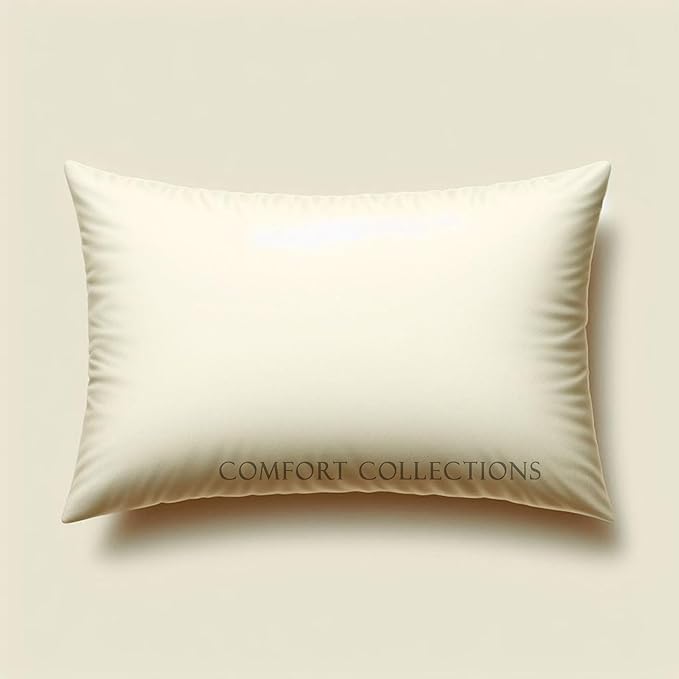 Hospital Grade Wipe Clean Pillow | Hollow Fibre Support | Water Resistant Care Pillow for Home, Nursing & Medical Use | Available in 16x26 & 19x29 | Single, 2 Pack or 4 Pack (19cm × 29cm, 1, count)