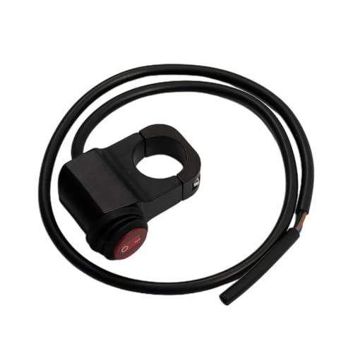 Botón basculante universal de 12V para moto interruptor manillar quad 6