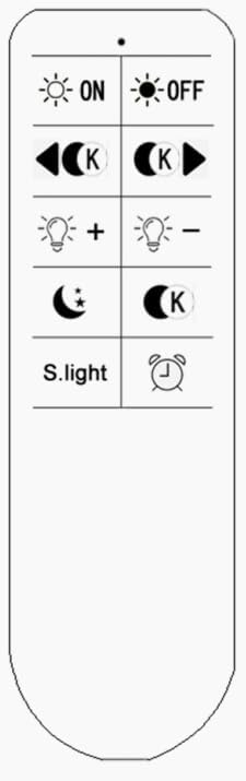 Remote Control for Spiral Floor Lamp