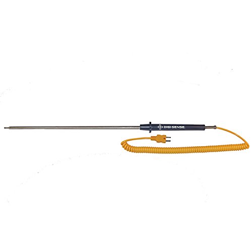 Sonde Type-K Digi-Sense en acier inoxydable haute résistance avec pointe de 25,4 cm