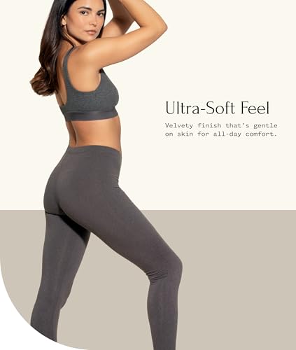 Felina | Velvety Soft Lightweight Leggings | 4-Pack - Image 3
