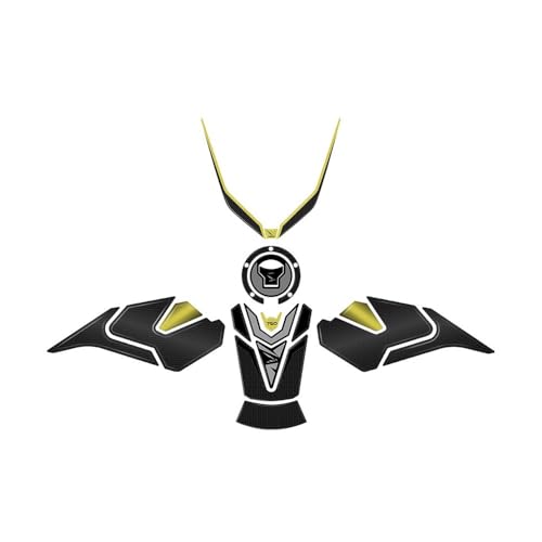 Tank pad moto jaune pour sublimer votre CB750 Hornet en balade