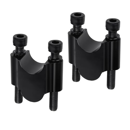 M MATI 7/8 Heavy Duty Black Handlebar Risers 30mm Height for Honda for Yamaha for Suzuki for Kawasaki for Can-Am for BMW Motorcycle & ATV Dirt Bike