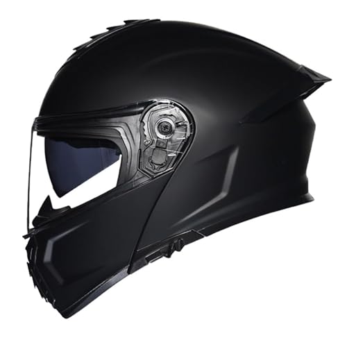 Casque moto modulable avec double visière solaire et écran ECE