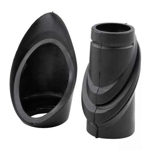 Antenna Rubber Seal Part Grommet Lower Upper for Mercedes-Benz SL500 1994-2002 Antenna Rubber Gasket Seal Grommet Replace for Mercedes-Benz SL600 1994-2002 A1248270898 A1248270798 2Pcs Black