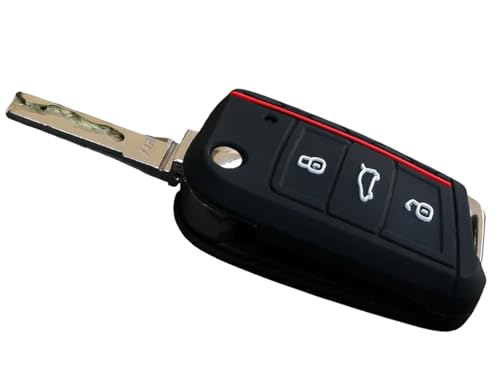 Capa Silicone Protetora Para Chave Volkswagen T-Cross, Tera, Taos, Virtus, Nivus, Golf , Tiguan, Jetta, Polo