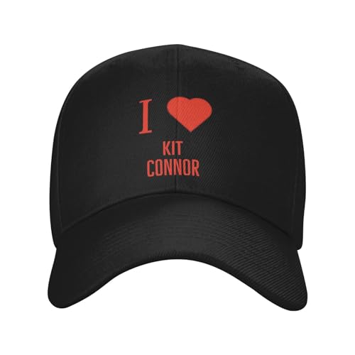 Kit Music Connor Fashionable, Sweat-Absorbent, Breathable, Sun-Shading, Versatile Outdoor Hat Black