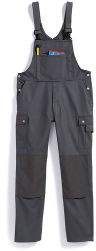 1487 720 - Salopette da in rinforzato diversi modelli uomo cotone